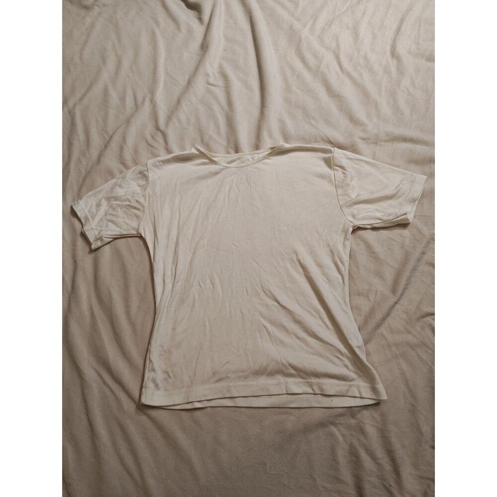 White babydoll tee vintage 90s